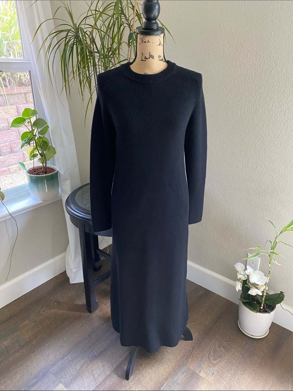 Zara Long Knit Sweater Dress
